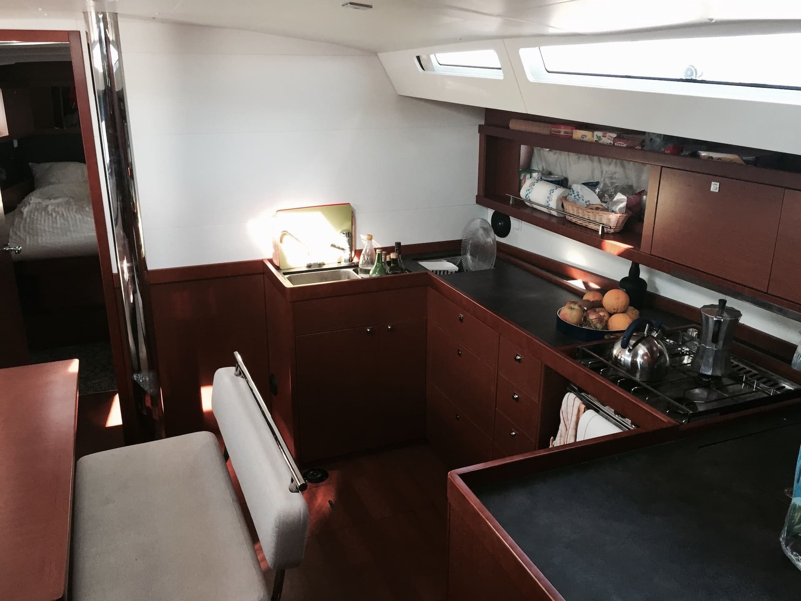 Yacht Cabin Interior